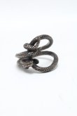 画像1: BLACK BOOTS / SNAKE LINK リング 8 シルバー S-25-03-15-002-PU-AC-AS-ZS (1)