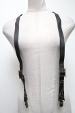 画像1: axes femme / 額縁バックルサスペンダー   S-25-03-15-022-AX-BL-HR-ZS (1)