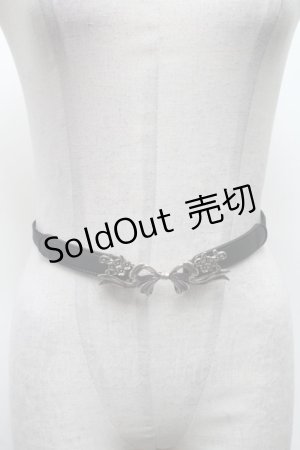 画像: axes femme / リボンデザイン細ゴムベルト   S-25-03-15-024-AX-ZA-HR-ZS