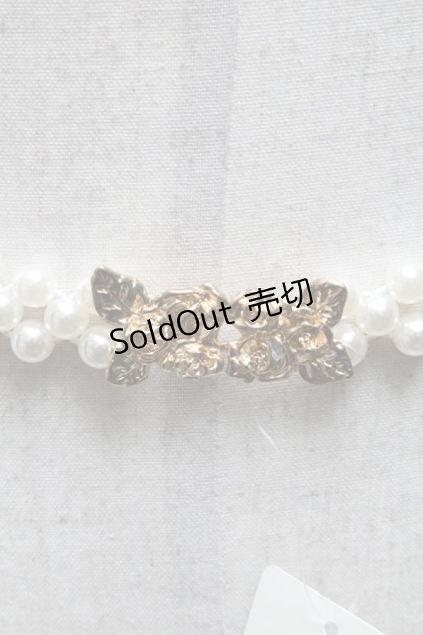 画像3: axes femme / ローズ金具パールベルト   S-25-03-15-030-AX-ZA-HR-ZT171 (3)