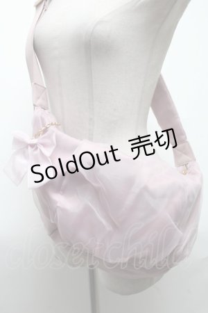 画像: m petit by misako / AMチュールリボンショルダーバッグ  ピンク S-25-03-15-035-LO-AC-HR-ZT088