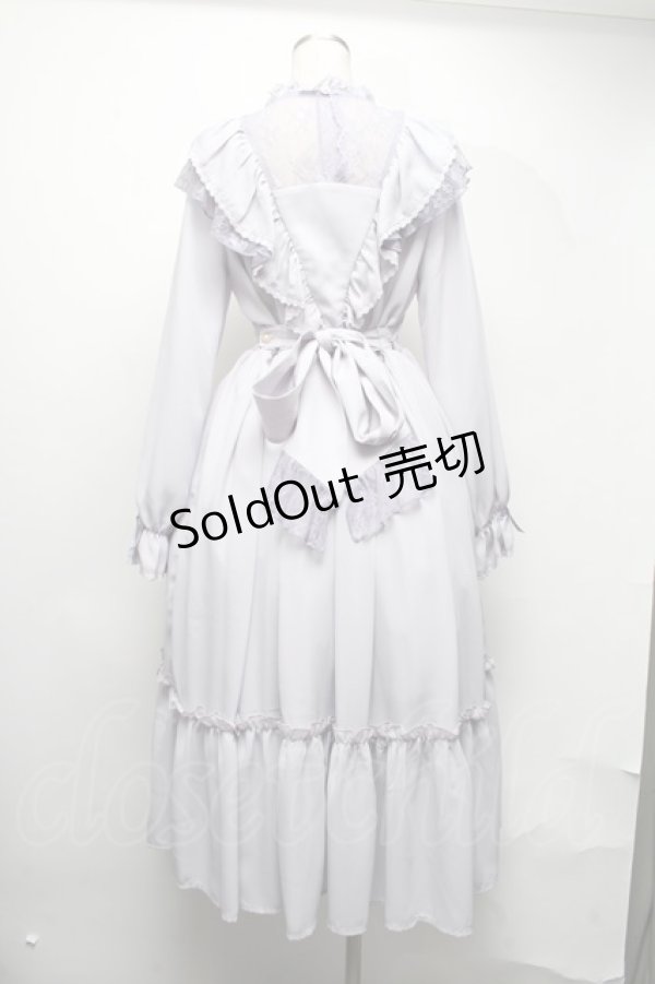 画像2: axes femme kawaii / ヴィンテージシフォンワンピース  ラベンダー S-25-03-17-054-AX-OP-AS-ZS (2)