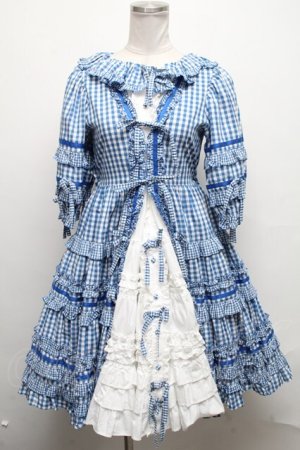 画像: Angelic Pretty / Little Houseワンピース  ブルー S-25-03-17-057-AP-OP-HR-ZS