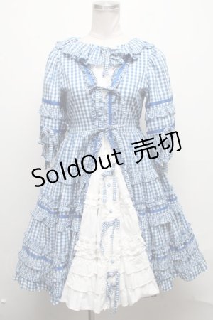 画像: Angelic Pretty / Little Houseワンピース  ブルー S-25-03-17-057-AP-OP-HR-ZS