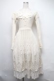 画像1: LACEMADE / カポックの秋ドレス  オフ S-25-03-17-061-LO-OP-AS-ZS (1)