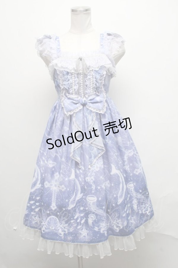 画像1: Angelic Pretty / 眠れる深海の星々ジャンパースカート  ラベンダー S-25-03-17-066-AP-OP-HR-ZS (1)