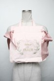 画像1: Maison de FLEUR / すずらんダブルリボントートバッグ  ピンク S-25-03-17-011-LO-BG-AS-ZS (1)