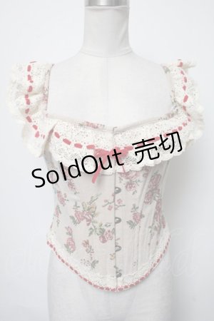 画像: LACEMADE / ロージークリスマスコルセット  オフ S-25-03-17-020-LO-ZA-AS-ZS