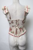 画像2: LACEMADE / ロージークリスマスコルセット  オフ S-25-03-17-020-LO-ZA-AS-ZS (2)
