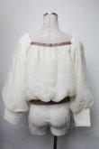画像2: Maison de FLEUR　Petite Robe / チュールトップス  オフ S-25-03-17-027-LO-TO-AS-ZS (2)