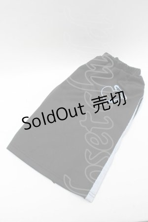 画像: ACDC RAG / 安心ジャージレッグウォーマー  黒ｘサックス S-25-03-20-008-PU-ZA-HR-ZS