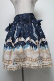 画像1: axes femme kawaii / スイートスワンスカート  紺 S-25-03-20-076-AX-SK-AS-ZS (1)