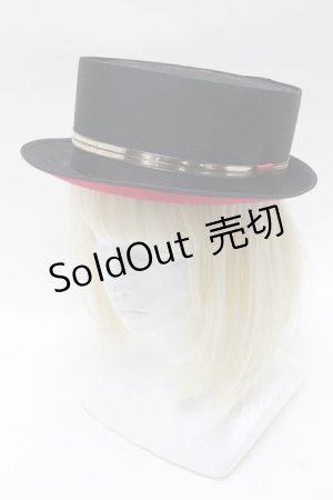 画像: GOTH / リップ刺 ハット  黒 S-25-03-20-010-GO-JA-HR-ZS