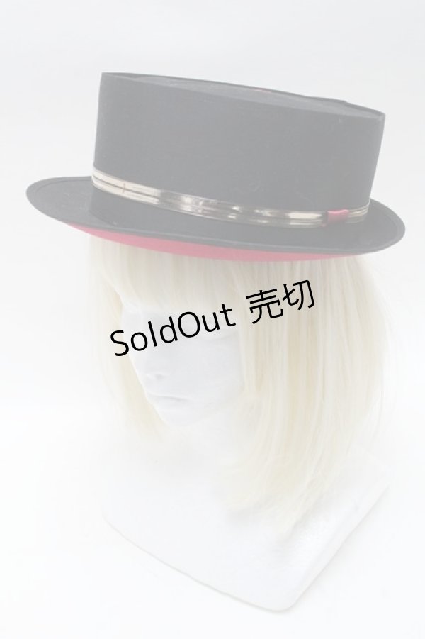 画像1: GOTH / リップ刺 ハット  黒 S-25-03-20-010-GO-JA-HR-ZS (1)