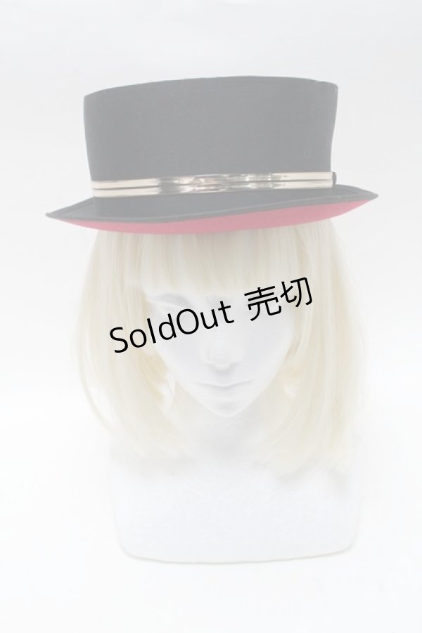画像2: GOTH / リップ刺 ハット  黒 S-25-03-20-010-GO-JA-HR-ZS (2)