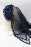 画像3: LOLITA / 星柄ヴェール  紺 S-25-03-20-011-LO-AC-HR-ZS (3)