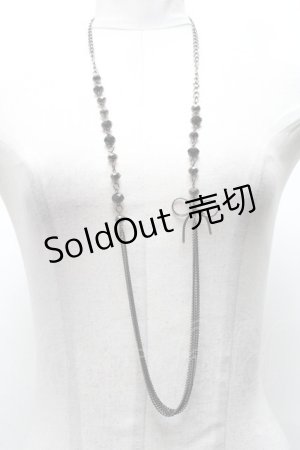 画像: INGEBORG / ストーンネックレス  黒 S-25-03-20-015-LO-AC-AS-ZS