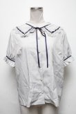 画像1: axes femme / カットワークブラウス  グレー S-25-03-20-027-AX-BL-HR-ZS (1)