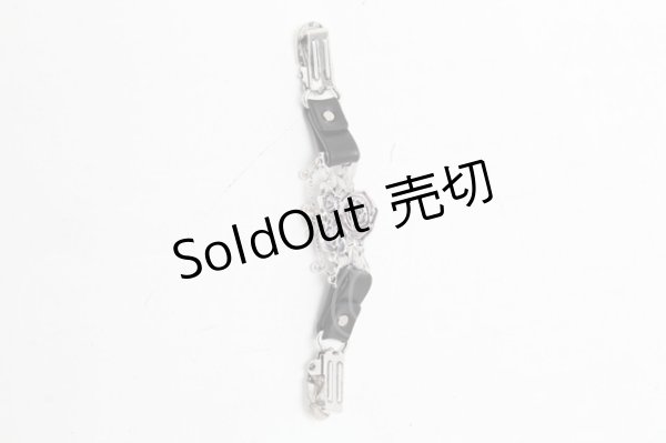 画像2: axes femme / ストールクリップ  シルバーｘ黒 S-25-03-20-004-AX-ZA-AS-ZS (2)