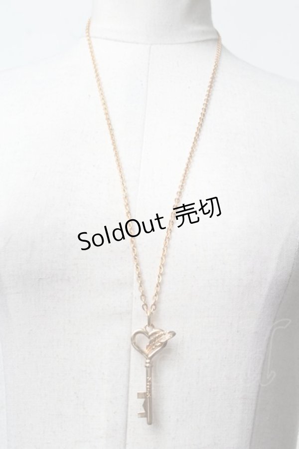 画像1: MILK / KEYハートネックレス   S-25-03-22-014-ML-AC-HR-ZS (1)
