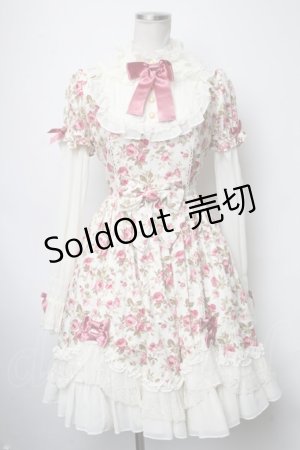 画像: Angelic Pretty / Labyrinth of Roseワンピース  アイボリー S-25-03-23-1053-AP-OP-HR-ZS