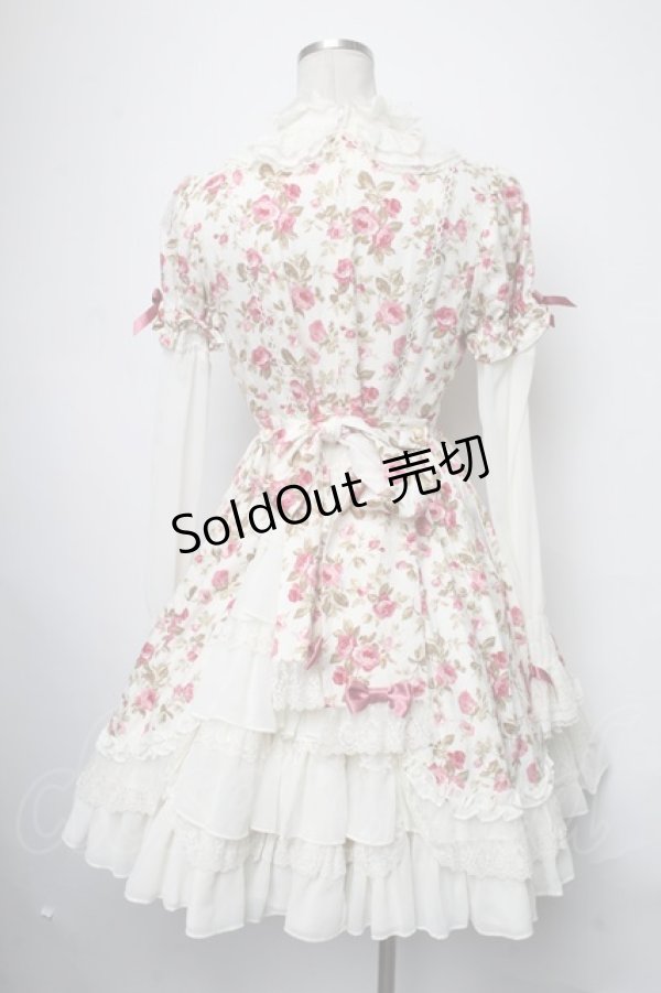画像2: Angelic Pretty / Labyrinth of Roseワンピース  アイボリー S-25-03-23-1053-AP-OP-HR-ZS (2)