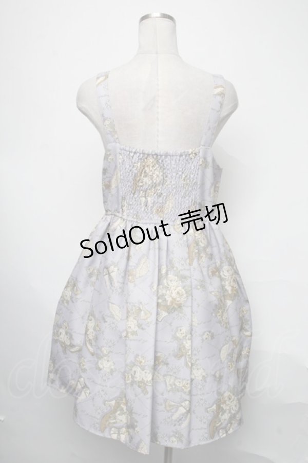 画像2: axes femme POETIQUE / ロマンティックプリントワンピース  ラベンダー S-25-03-23-1060-AX-OP-AS-ZS (2)