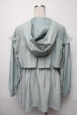 画像2: axes femme POETIQUE / ミリタリーフーディーブルゾン  ミント S-25-03-23-1022-AX-TO-HR-ZS (2)