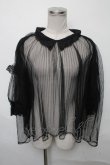 画像1: axes femme POETIQUE / チュールトップス  黒 S-25-03-23-1030-AX-TO-HR-ZS (1)