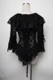 画像2: metamorphose / 総レースカーディガン  黒 S-25-03-23-1035-ME-TO-HR-ZS (2)