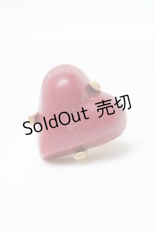 画像: Q-pot. / ファイネストアムールショコラリング  レッド S-25-03-23-014-QP-AC-HR-ZS