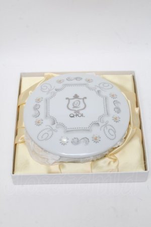 画像: Q-pot. / オリジナルリングケース  白 S-25-03-23-021-QP-ZA-HR-ZS