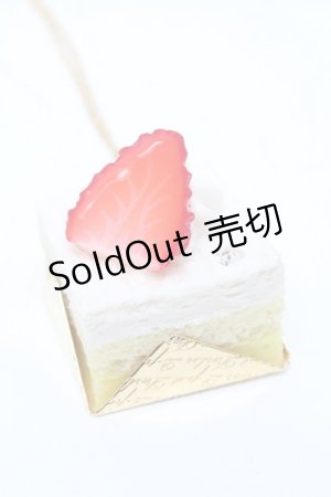 画像: Q-pot. / ストロベリーショートケーキプチケーキネックレス   S-25-03-23-023-QP-AC-HR-ZS
