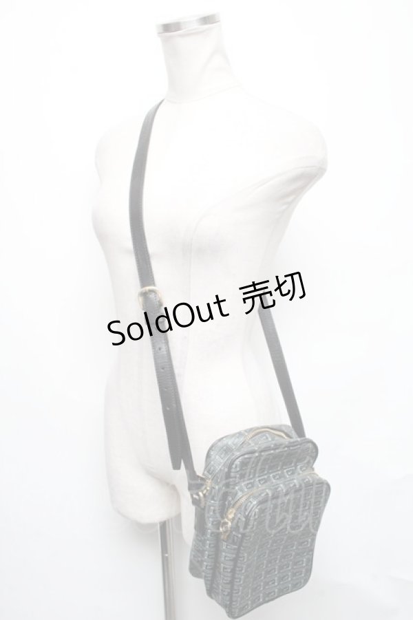 画像2: Q-pot. / チョコレートショルダーバッグ  黒 S-25-03-23-032-QP-BG-AS-ZS (2)