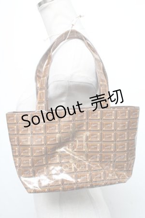 画像: Q-pot. / チョコレートミニトートバッグ  ブラウン S-25-03-23-033-QP-BG-AS-ZS