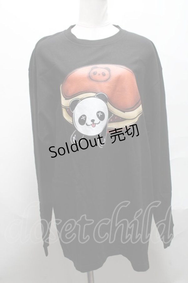 画像1: NieR Clothing / プリントTシャツ  黒 S-25-03-25-043-PU-TO-AS-ZS (1)