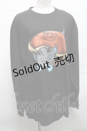 画像: NieR Clothing / プリントTシャツ  黒 S-25-03-25-045-PU-TO-AS-ZI