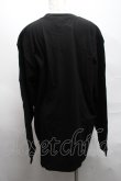 画像2: NieR Clothing / プリントTシャツ  黒 S-25-03-25-047-PU-TO-AS-ZY (2)