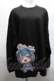 画像1: NieR Clothing / 擬人化ONE君トレーナー  黒 S-25-03-25-050-PU-TS-HR-ZY (1)