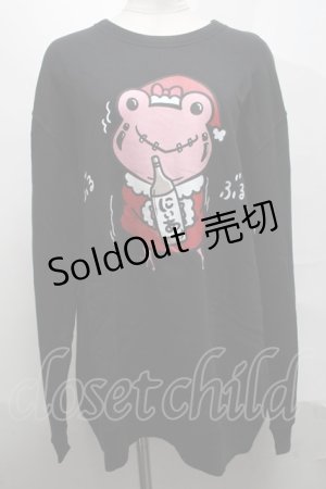 画像: NieR Clothing / ブル美プリントトレーナー   S-25-03-25-051-PU-TO-HR-ZY