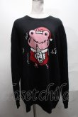 画像1: NieR Clothing / ブル美プリントトレーナー   S-25-03-25-053-PU-TO-HR-ZY (1)