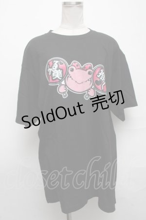 画像: NieR Clothing / プリントTシャツ  黒 S-25-03-25-061-PU-TO-AS-ZS