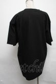 画像2: NieR Clothing / プリントTシャツ  黒 S-25-03-25-061-PU-TO-AS-ZS (2)