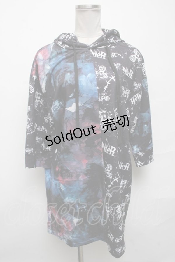 画像1: NieR Clothing / 転写プルオーバー   S-25-03-25-063-PU-TO-HR-ZS (1)