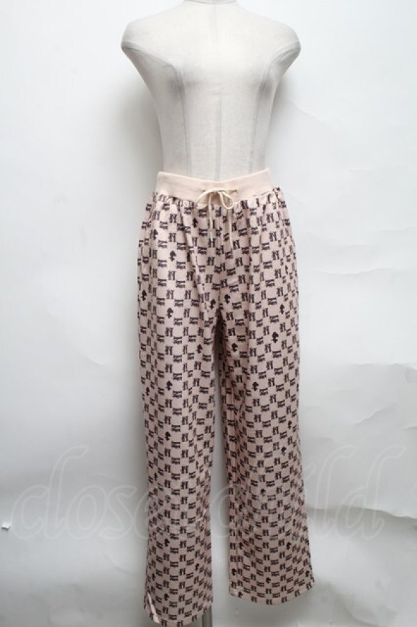画像3: NieR Clothing / 総柄ジャージセットアップ  ベージュ S-25-03-25-065-PU-OP-AS-ZT226 (3)