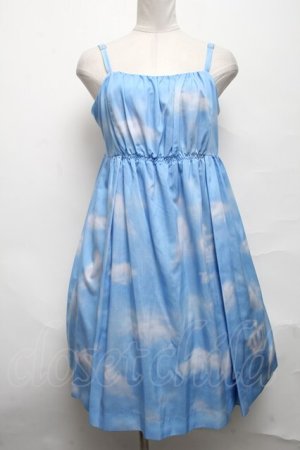 画像: Jane Marple / Holy Airストラップドレス  サックス S-25-03-25-066-JM-OP-AS-ZS