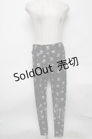 画像: NieR Clothing / ブルくんプリントレギンス   S-25-03-25-079-PU-PA-HR-ZS