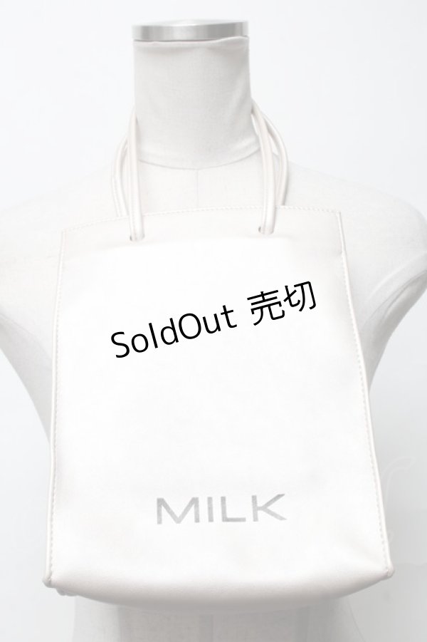 画像1: MILK / BAGレザーpetitバッグ  ゴールド S-25-03-25-008-ML-BG-AS-ZT346 (1)