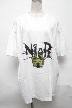 画像: NieR Clothing / プリントTシャツ  白 S-25-03-25-022-PU-TO-AS-ZY