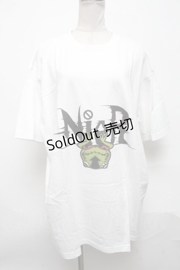 画像1: NieR Clothing / プリントTシャツ  白 S-25-03-25-022-PU-TO-AS-ZY (1)